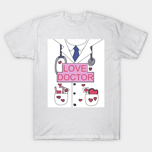 Love doctor T-Shirt by Bertoni_Lee